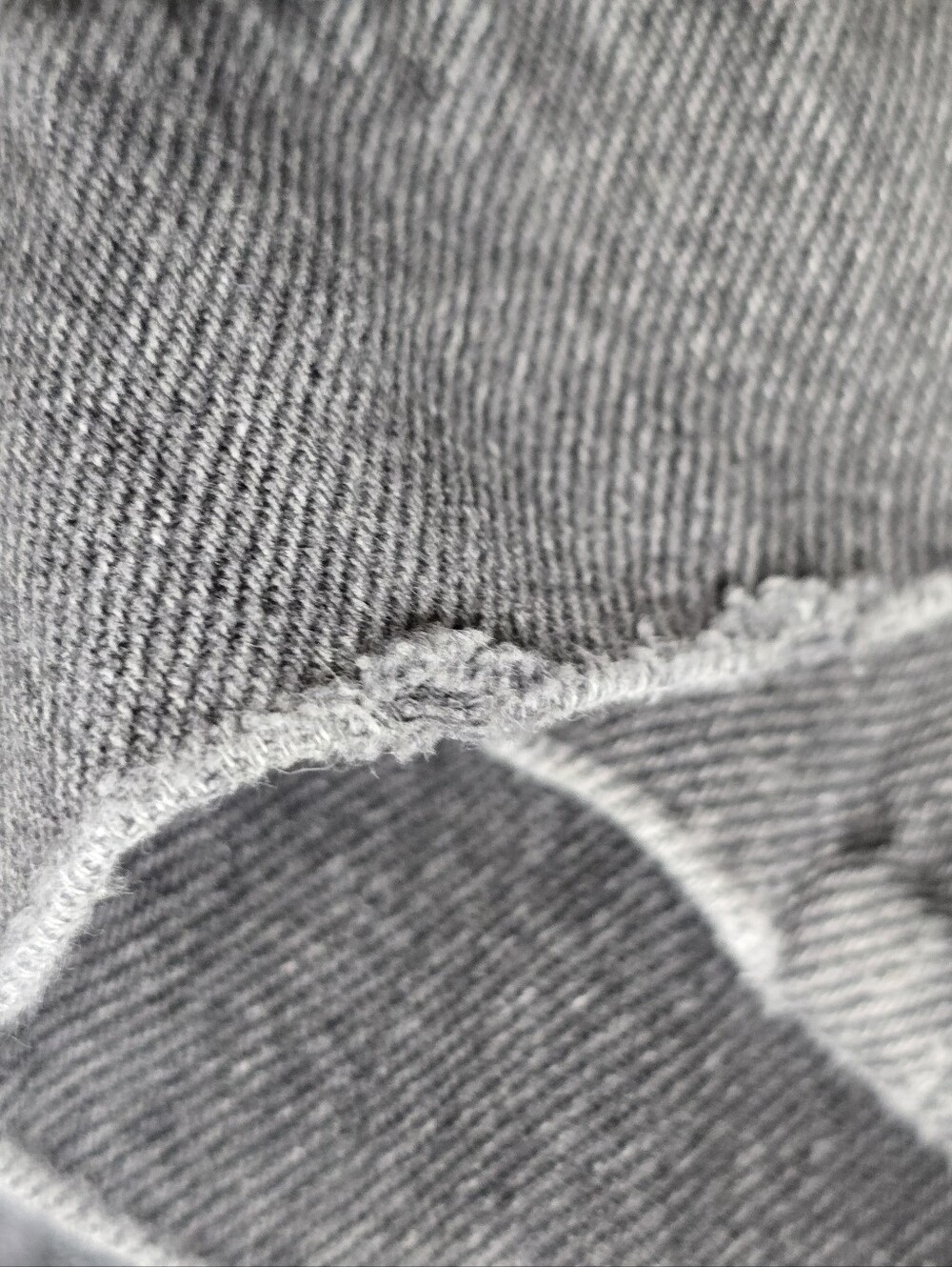 COS Wide Leg Fluid Denim Trousers Cotton Lyocell Baggy Gray Pants Jeans Size 14 - Picture 16 of 16
